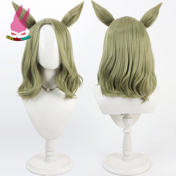 画像5: cosabc ウマ娘 プリティーダービー　エアメサイア　  風 コスプレウィッグ かつら コスチューム イベント 変装 仮装 パーティー ハロウィン (5)