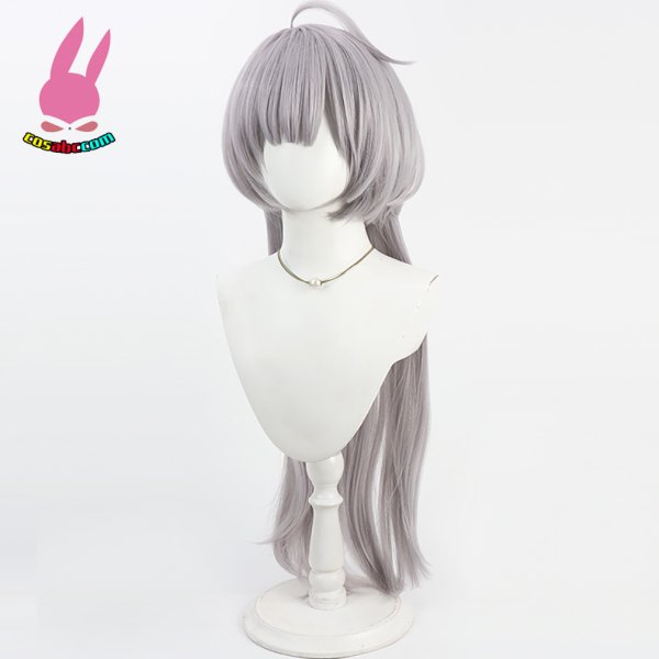 画像3: cosabc ブルーアーカイブ　箭吹 シュロ　花鳥風月部  風 コスプレウィッグ かつら コスチューム イベント 変装 仮装 パーティー ハロウィン (3)