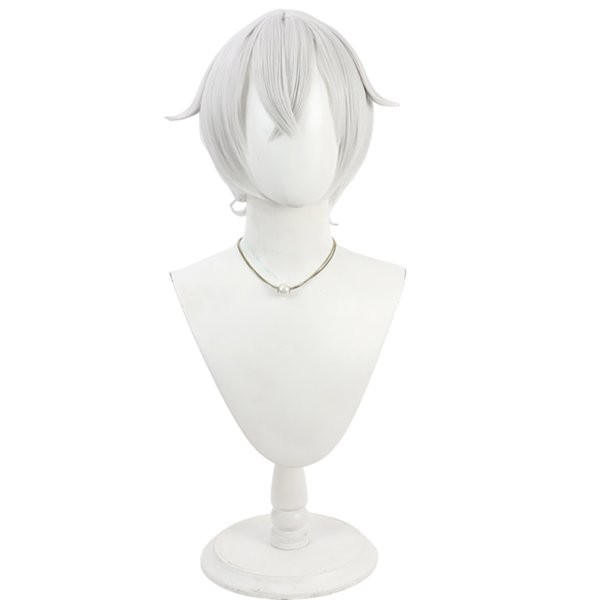 画像1: cosabc 刀剣乱舞 蛍丸 ほたるまる 風 コスプレウィッグ かつら コスチューム イベント 変装 仮装 パーティー ハロウィン (1)