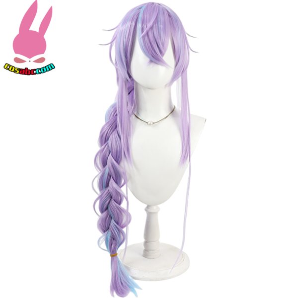 画像2: cosabc にじさんじVTuber 星導ショウ  風 コスプレウィッグ かつら コスチューム イベント 変装 仮装 パーティー ハロウィン (2)