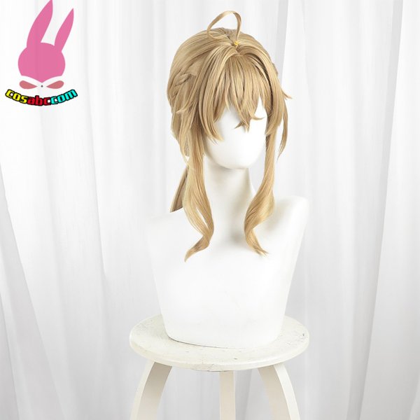 画像3: cosabc サイレント・ウィッチ 沈黙の魔女の隠しごと モニカ エヴァレット　  風 コスプレウィッグ かつら コスチューム イベント 変装 仮装 パーティー ハロウィン (3)