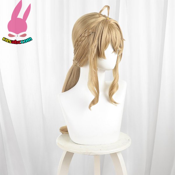 画像4: cosabc サイレント・ウィッチ 沈黙の魔女の隠しごと モニカ エヴァレット　  風 コスプレウィッグ かつら コスチューム イベント 変装 仮装 パーティー ハロウィン (4)