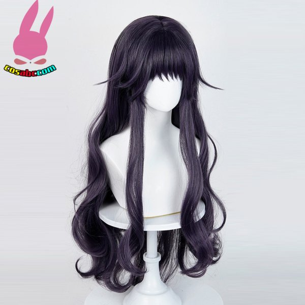 画像2: cosabc 薫る花は凛と咲く 和栗薫子 わぐり　かおるこ　  風 コスプレウィッグ かつら コスチューム イベント 変装 仮装 パーティー ハロウィン (2)