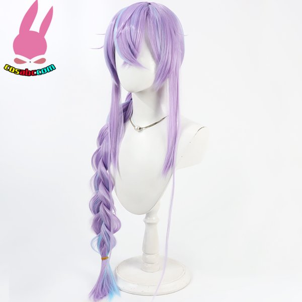 画像4: cosabc にじさんじVTuber 星導ショウ  風 コスプレウィッグ かつら コスチューム イベント 変装 仮装 パーティー ハロウィン (4)