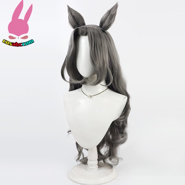 画像4: cosabc ウマ娘 プリティーダービー  セントライト  風 コスプレウィッグ かつら 尻尾 コスチューム イベント 変装 仮装 パーティー ハロウィン (4)