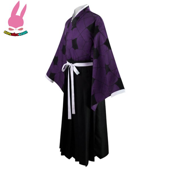 画像3: cosabc 鬼滅の刃  上弦の壱 黒死牟 こくしぼう  風 コスプレ衣装 イベント 演出服 二次会 コスチューム パーティー ハロウィン (3)