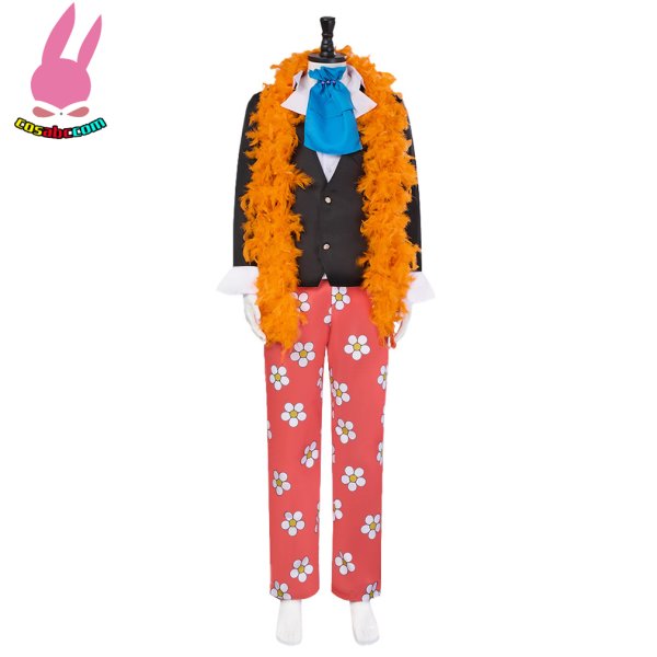 画像7: cosabc  ONE PIECEワンピース ブルック  風 コスプレ衣装 イベント 演出服 二次会 コスチューム パーティー ハロウィン (7)