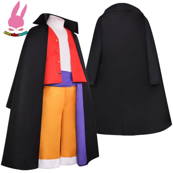 画像3: cosabc  ONE PIECE ワンピースワノ国 オニの島編 ルフィ  風 コスプレ衣装 イベント 演出服 二次会 コスチューム パーティー ハロウィン (3)