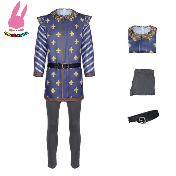 画像6: cosabc シュレック 王子様 チャーミング 風  コスプレ衣装 イベント 演出服 二次会 コスチューム パーティー ハロウィン (6)