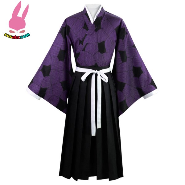 画像2: cosabc 鬼滅の刃  上弦の壱 黒死牟 こくしぼう  風 コスプレ衣装 イベント 演出服 二次会 コスチューム パーティー ハロウィン (2)