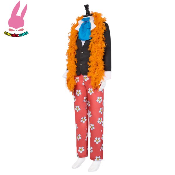 画像9: cosabc  ONE PIECEワンピース ブルック  風 コスプレ衣装 イベント 演出服 二次会 コスチューム パーティー ハロウィン (9)