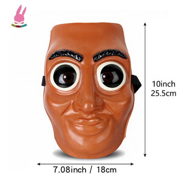 画像4: cosabc トゥントゥントゥンサフール お面 マスク  コスプレ道具 小物 cosplay イベント アニメ コスチューム 変装 仮装 (4)