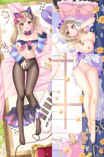 画像1: cosabc  等身抱き枕カバー バンドリ! 市ヶ谷 有咲【同人】等身大 抱き枕カバー 2wayトリコット 160×50cm 高品質 セクシー美女 (1)