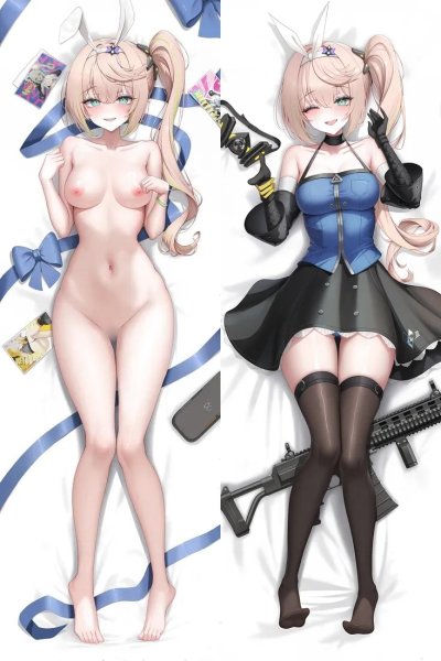 画像1: cosabc  等身抱き枕カバー ドールズ フロントライン Dolls'Frontline シャークリー【同人】等身大 抱き枕カバー 2wayトリコット 160×50cm 高品質 セクシー美女 (1)