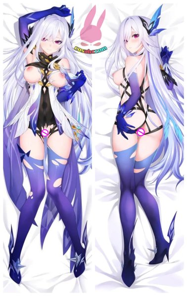 画像1: cosabc  等身抱き枕カバー 原神 げんしん スカーク  【同人】等身大 抱き枕カバー 2wayトリコット 160×50cm 高品質 セクシー美女 (1)