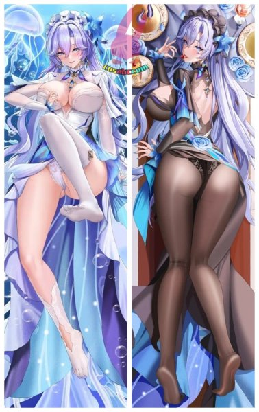 画像1: cosabc  等身抱き枕カバー 鳴潮 めいちょう カンタレラ  【同人】等身大 抱き枕カバー 2wayトリコット 160×50cm 高品質 セクシー美女 (1)