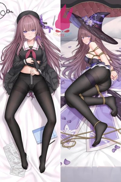 画像1: cosabc  等身抱き枕カバー 崩壊：スターレイル ヘルタ【同人】 等身大 抱き枕カバー  2wayトリコット 160×50cm 高品質 セクシー美女 (1)