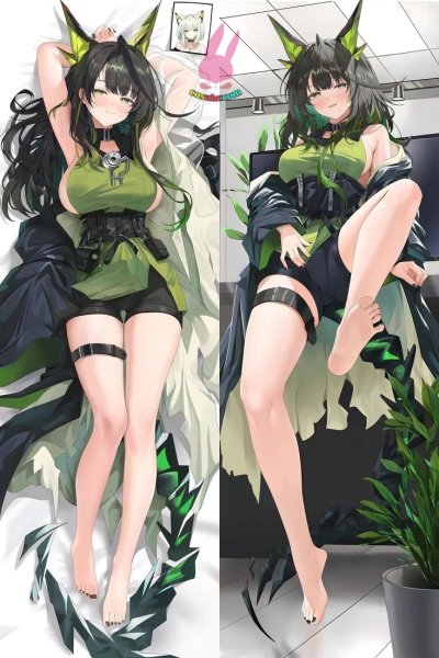 画像1: cosabc  等身抱き枕カバー アークナイツ モンスター  【同人】等身大 抱き枕カバー 2wayトリコット 160×50cm 高品質 セクシー美女 (1)