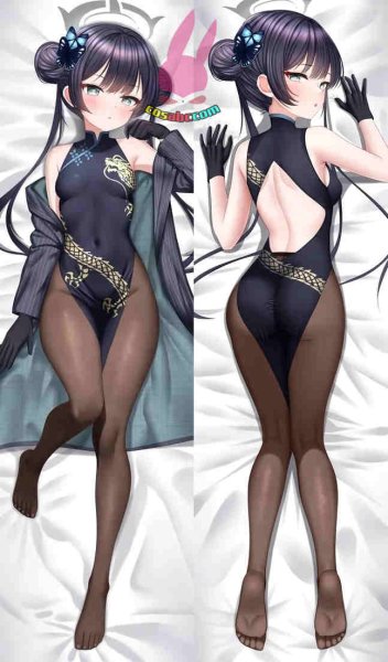 画像1: cosabc  等身抱き枕カバー ブルーアーカイブ　竜華 りゅうげ キサキ【同人】 等身大 抱き枕カバー  2wayトリコット 160×50cm 高品質 セクシー美女 (1)
