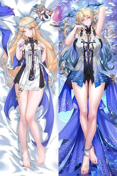 画像1: cosabc  等身抱き枕カバー 鳴潮 めいちょう カルテジア  【同人】等身大 抱き枕カバー 2wayトリコット 160×50cm 高品質 セクシー美女 (1)