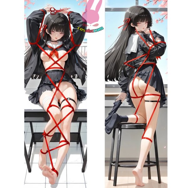 画像1: cosabc  等身抱き枕カバー ブラウンダスト オリビエ【同人】等身大 抱き枕カバー 2wayトリコット 160×50cm 高品質 セクシー美女 (1)