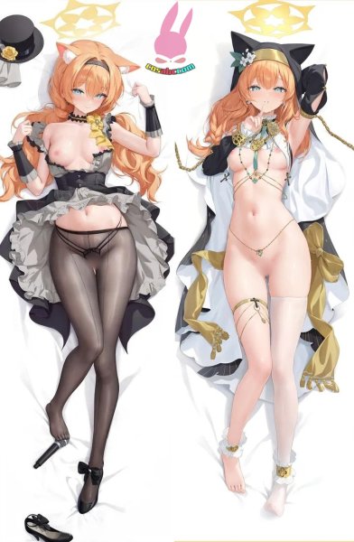 画像1: cosabc  等身抱き枕カバー ブルーアーカイブ  伊落 マリー【同人】等身大 抱き枕カバー 2wayトリコット 160×50cm 高品質 セクシー美女 (1)