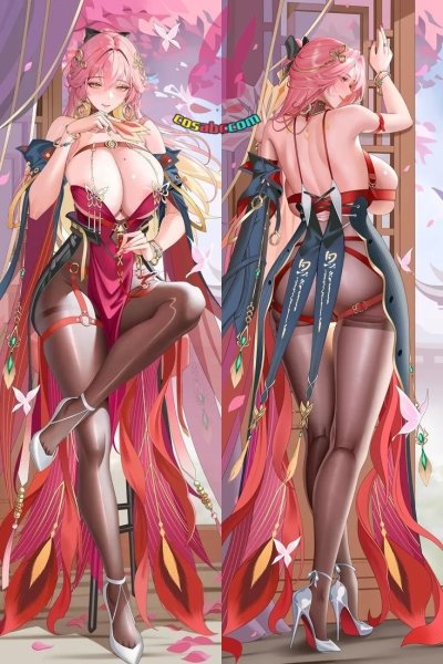 画像1: cosabc  等身抱き枕カバー 鳴潮  長離 ちょうり【同人】等身大 抱き枕カバー 2wayトリコット 160×50cm 高品質 セクシー美女 (1)