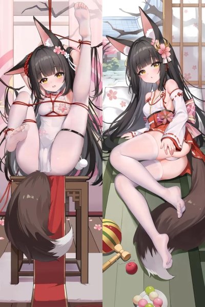 画像1: cosabc  等身抱き枕カバー アズールレーン 長門 ながと ブレスト【同人】等身大 抱き枕カバー 2wayトリコット 160×50cm 高品質 セクシー美女 (1)