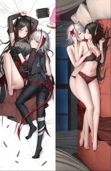 画像1: cosabc  等身抱き枕カバー アークナイツ W ダブリュ  【同人】等身大 抱き枕カバー 2wayトリコット 160×50cm 高品質 セクシー美女 (1)