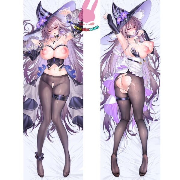 画像1: cosabc  等身抱き枕カバー 崩壊スターレイル ヘルタ【同人】等身大 抱き枕カバー 2wayトリコット 160×50cm 高品質 セクシー美女 (1)