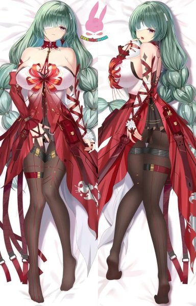 画像1: cosabc  等身抱き枕カバー 鳴潮 めいちょう フローヴァ【同人】等身大 抱き枕カバー 2wayトリコット 160×50cm 高品質 セクシー美女 (1)