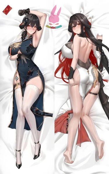 画像1: cosabc  等身抱き枕カバー エーテルゲイザー リョウコウ  【同人】等身大 抱き枕カバー 2wayトリコット 160×50cm 高品質 セクシー美女 (1)