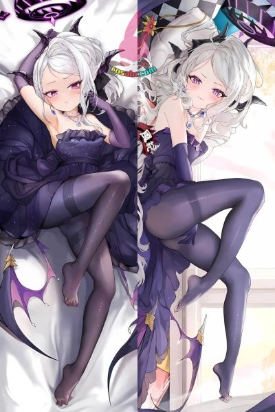 画像1: cosabc  等身抱き枕カバー ブルーアーカイブ 空崎ヒナ 【同人】等身大 抱き枕カバー 2wayトリコット 160×50cm 高品質 セクシー美女 (1)