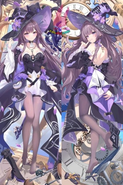 画像1: cosabc  等身抱き枕カバー マダム・ヘルタ 【同人】等身大 抱き枕カバー 2wayトリコット 160×50cm 高品質 セクシー美女 (1)