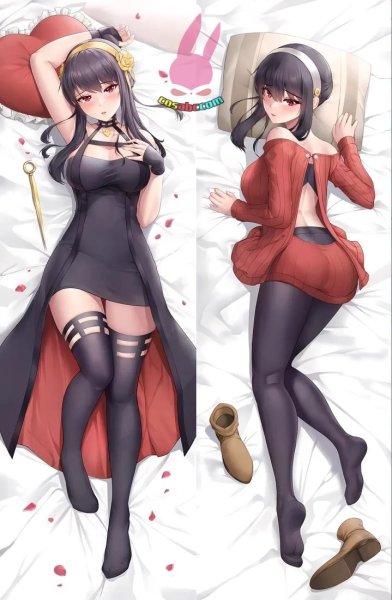 画像1: cosabc  等身抱き枕カバー ヨル・ブライア 【同人】等身大 抱き枕カバー 2wayトリコット 160×50cm 高品質 セクシー美女 (1)