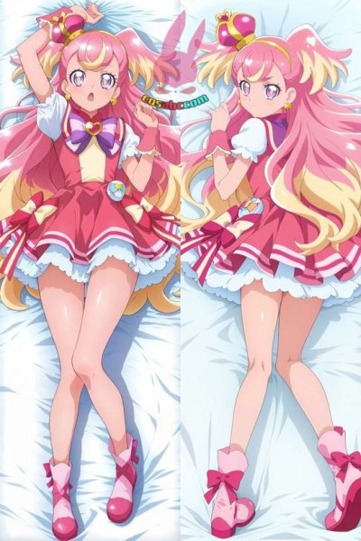 画像1: cosabc  等身抱き枕カバー キュアワンダフル 【同人】等身大 抱き枕カバー 2wayトリコット 160×50cm 高品質 セクシー美女 (1)