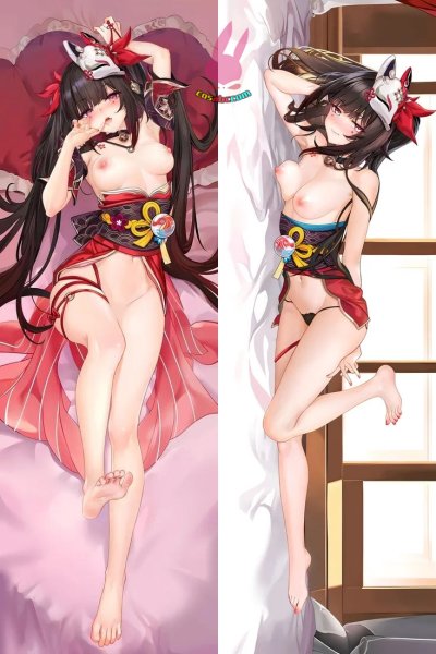 画像1: cosabc  等身抱き枕カバー 崩壊 スターレイル 花火　はなび【同人】等身大 抱き枕カバー 2wayトリコット 160×50cm 高品質 セクシー美女 (1)