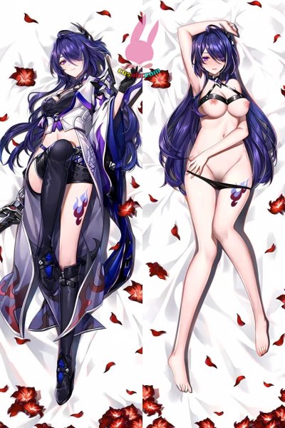 画像1: cosabc  等身抱き枕カバー 崩壊 スターレイル 雷電忘川守 芽衣【同人】等身大 抱き枕カバー 2wayトリコット 160×50cm 高品質 セクシー美女 (1)