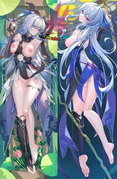 画像1: cosabc  等身抱き枕カバー 崩壊 スターレイル 鏡流 ケイリュウ【同人】等身大 抱き枕カバー 2wayトリコット 160×50cm 高品質 セクシー美女 (1)