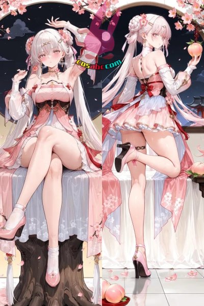 画像1: cosabc  等身抱き枕カバー 鳴潮 めいちょう 今汐 こんし【同人】等身大 抱き枕カバー 2wayトリコット 160×50cm 高品質 セクシー美女 (1)