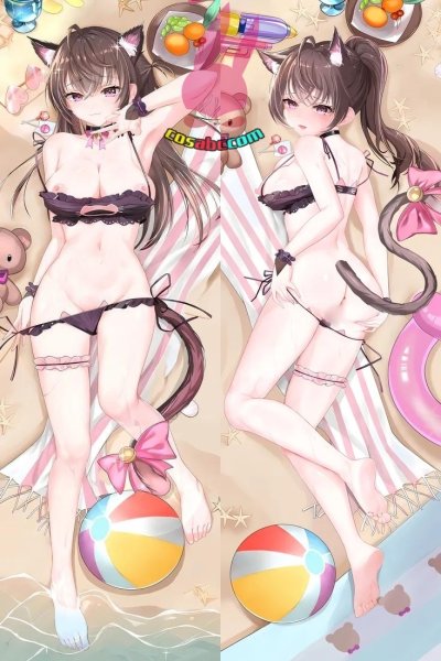 画像1: cosabc  等身抱き枕カバー ろしでれ 周防有希 すおう ゆき【同人】等身大 抱き枕カバー 2wayトリコット 160×50cm 高品質 セクシー美女 (1)