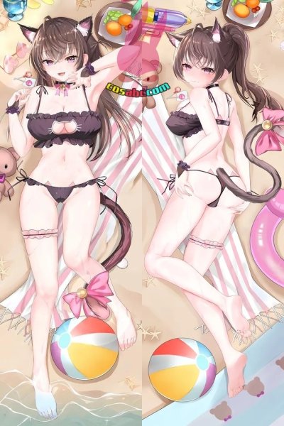 画像1: cosabc  等身抱き枕カバー ろしでれ 周防有希 すおう ゆき【同人】等身大 抱き枕カバー 2wayトリコット 160×50cm 高品質 セクシー美女 (1)