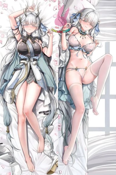 画像1: cosabc  等身抱き枕カバー 鳴潮 めいちょう 今汐 こんし【同人】等身大 抱き枕カバー 2wayトリコット 160×50cm 高品質 セクシー美女 (1)