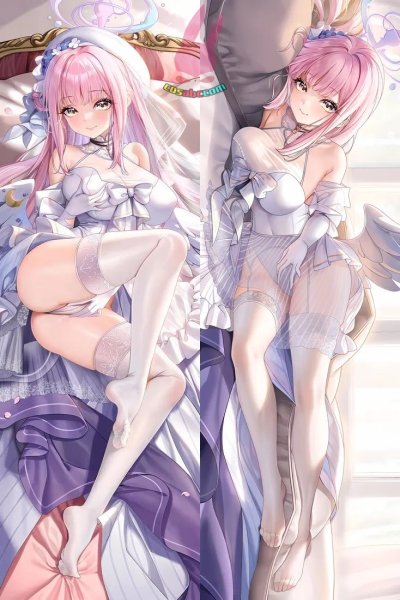 画像1: cosabc  等身抱き枕カバー　ブルーアーカイブ 聖園 ミカ【同人】等身大 抱き枕カバー 2wayトリコット 160×50cm 高品質 セクシー美女 (1)