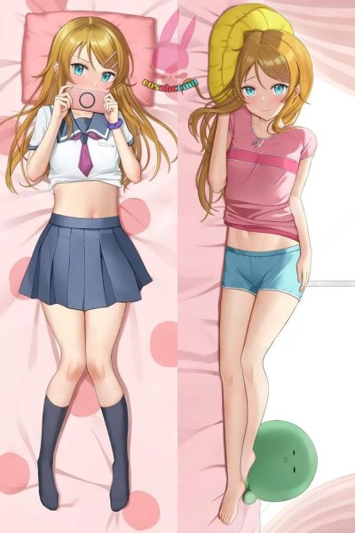 画像1: cosabc  等身抱き枕カバー　俺妹 おれいも 高坂桐乃 こうさか きりの【同人】等身大 抱き枕カバー 2wayトリコット 160×50cm 高品質 セクシー美女 (1)