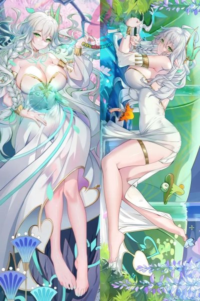 画像1: cosabc  等身抱き枕カバー　原神 げんしん【同人】等身大 抱き枕カバー 2wayトリコット 160×50cm 高品質 セクシー美女 (1)