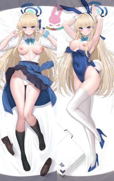 画像1: cosabc  等身抱き枕カバー　ブルーアーカイブ 飛鳥馬トキ【同人】等身大 抱き枕カバー 2wayトリコット 160×50cm 高品質 セクシー美女 (1)