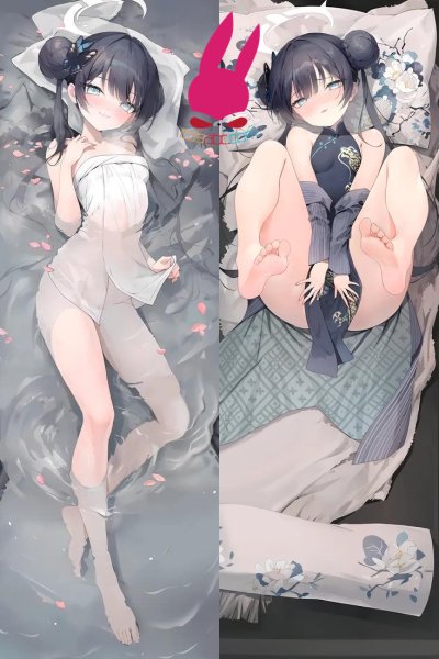 画像1: cosabc  等身抱き枕カバー ブルーアーカイブ 竜華キサキ【同人】等身大 抱き枕カバー 2wayトリコット 160×50cm 高品質 セクシー美女 (1)