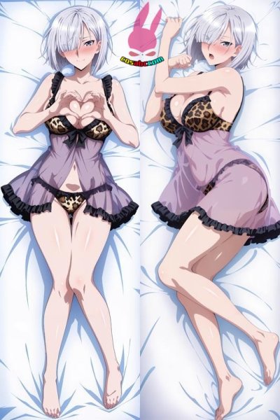 画像1: cosabc  等身抱き枕カバー　フィオナ・フロスト【同人】等身大 抱き枕カバー 2wayトリコット 160×50cm 高品質 セクシー美女 (1)