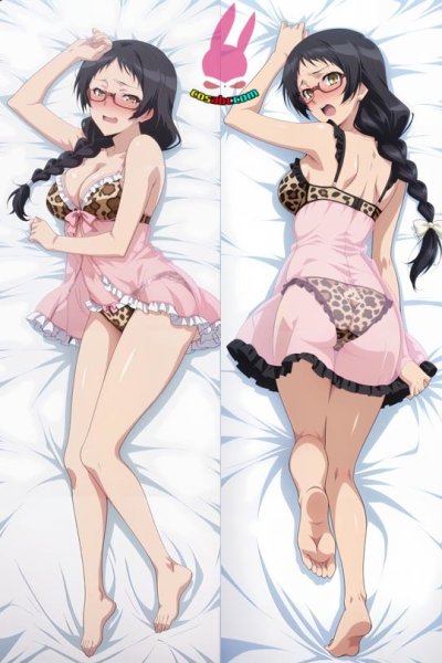 画像1: cosabc  等身抱き枕カバー　華城綾女  【同人】等身大 抱き枕カバー 2wayトリコット 160×50cm 高品質 セクシー美女 (1)